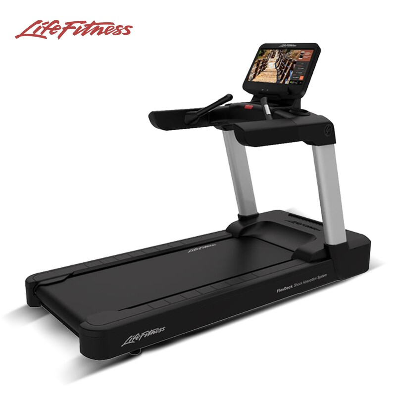 LifeFitness 力健Integrity 悦动系列 Discover SE3 HD北极银色简单底座 商用香蕉成人APP视频