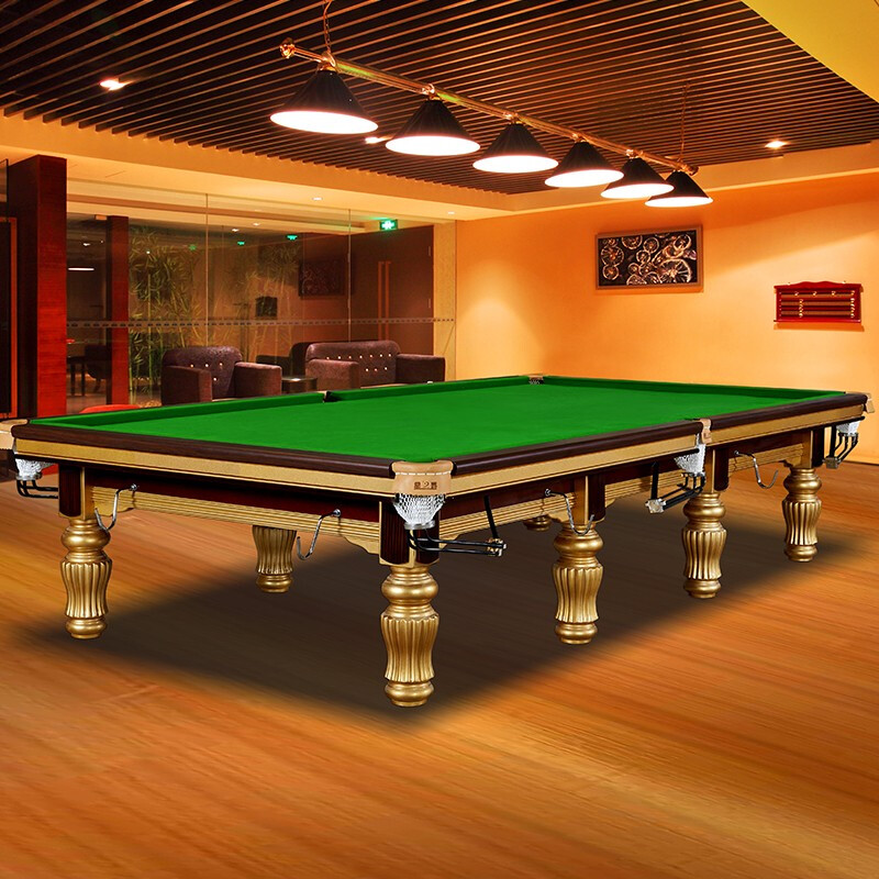 澳沃香蕉色视频SNK20英式斯诺克台球桌  台斯诺克球桌 斯诺克台球桌